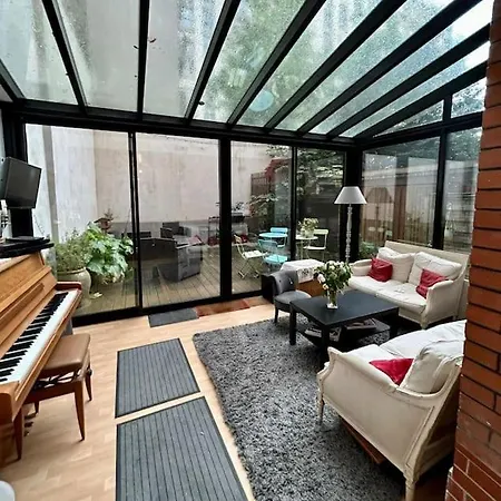 Accord Parfait - Avec Cour Privee 8p Apartment Paris